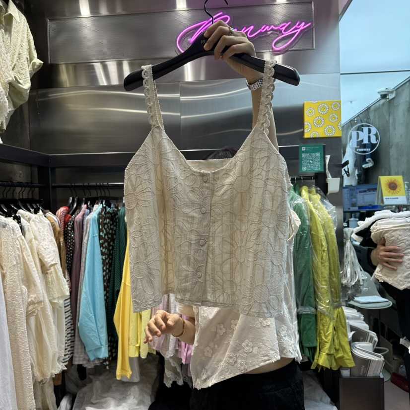 RUNWAY-런웨이韓國直郵女士新品真品職業推薦人氣吊帶背心RUNWAY吊帶/背心