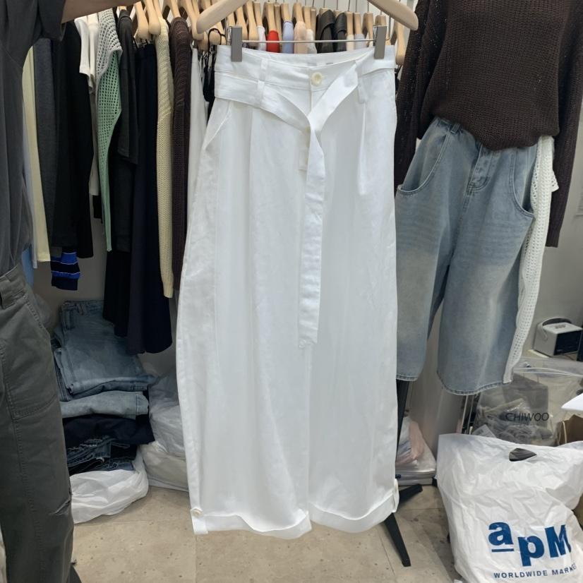 ORRD韓國東大門代購女士新款熱賣時尚26春夏休閑褲含腰帶ORRD休閑褲