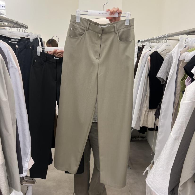 PORTS MOSS韓國代購女裝新品休閑時尚熱賣26春夏推薦休閑褲PORTS MOSS休閑褲