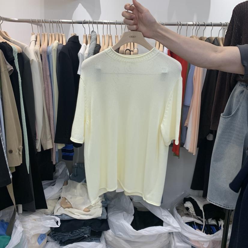 ORRD韓國直郵女士新款時尚26春夏休閑熱賣職業推薦針織衫ORRD針織衫