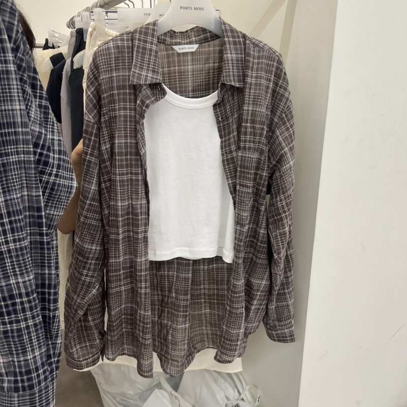 PORTS MOSS東大門直郵女裝新款推薦職業襯衫蕾絲衫不含內搭PORTS MOSS襯衫/蕾絲衫