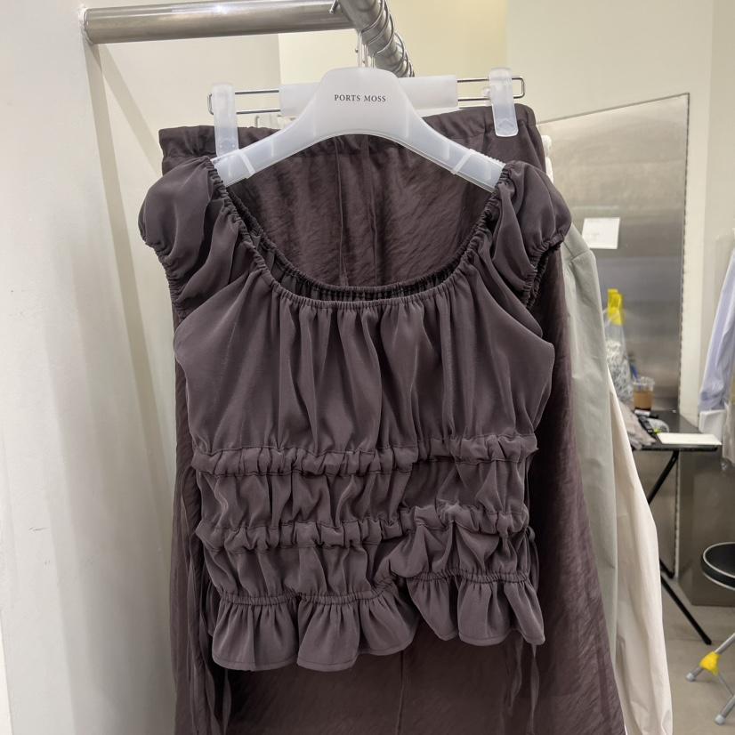 PORTS MOSS韓國東大門代購女裝新品26春夏人氣推薦吊帶背心PORTS MOSS吊帶/背心