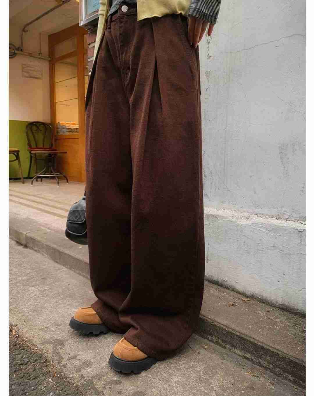 BLOCK韓國直郵實拍女士新款26春夏休閑熱賣職業時尚牛仔褲BLOCK牛仔褲