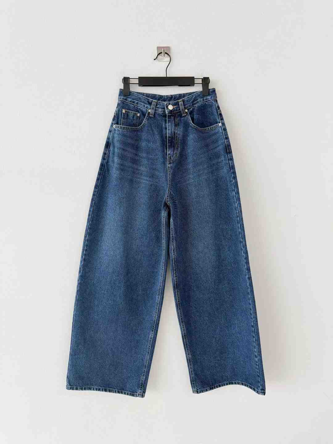 BLOCK韓國直郵女士新款26春夏時尚人氣推薦職業熱賣牛仔褲BLOCK牛仔褲