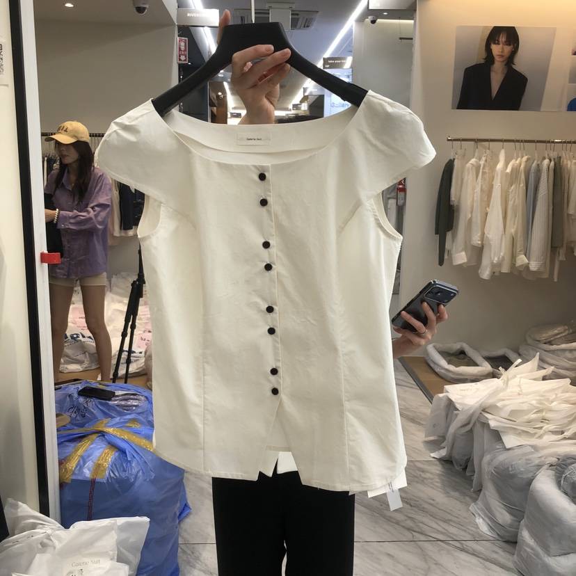 GALERIE NUIT韓國直郵女裝新款休閑熱賣時尚職業襯衫蕾絲衫GALERIE NUIT襯衫/蕾絲衫