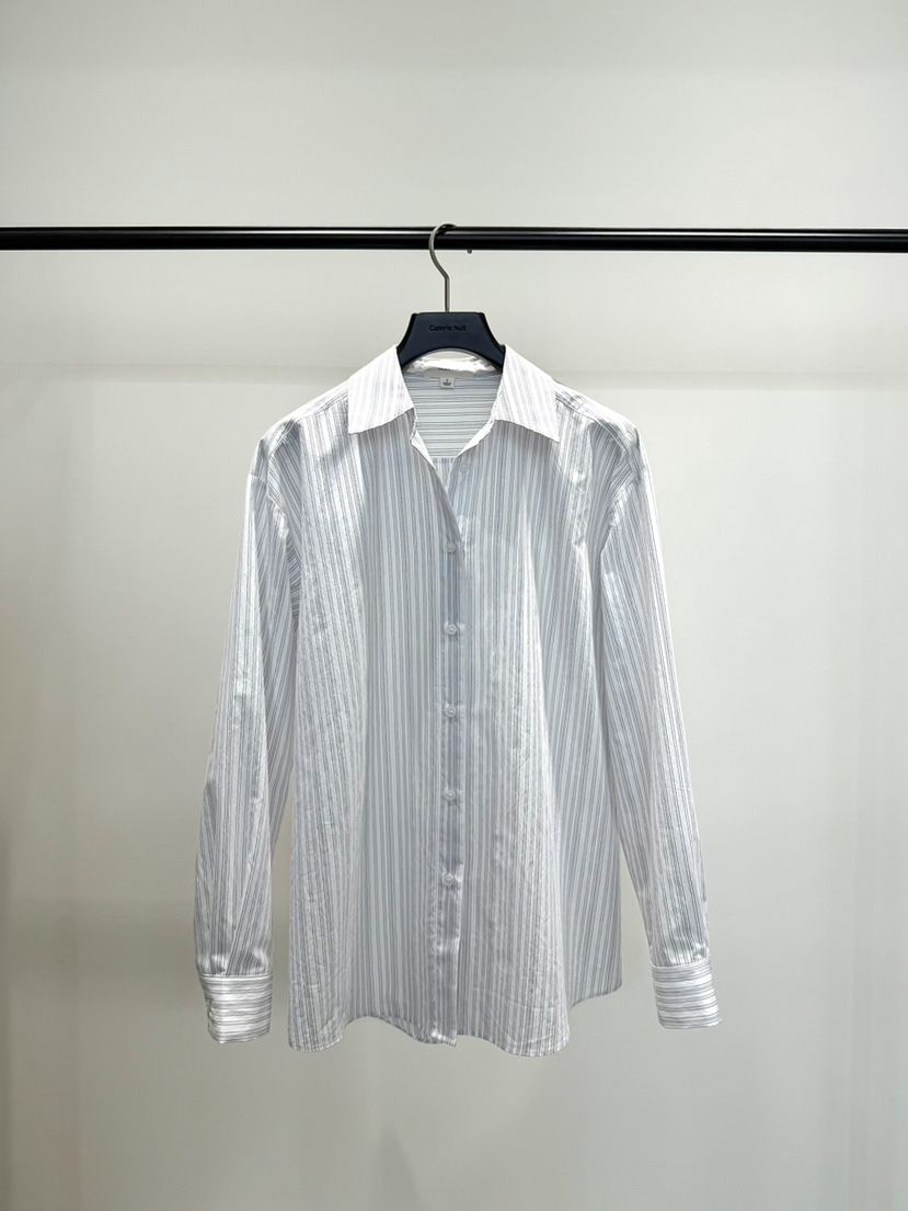 GALERIE NUIT韓國東大門直郵女士新品26春夏襯衫蕾絲衫條紋GALERIE NUIT襯衫/蕾絲衫