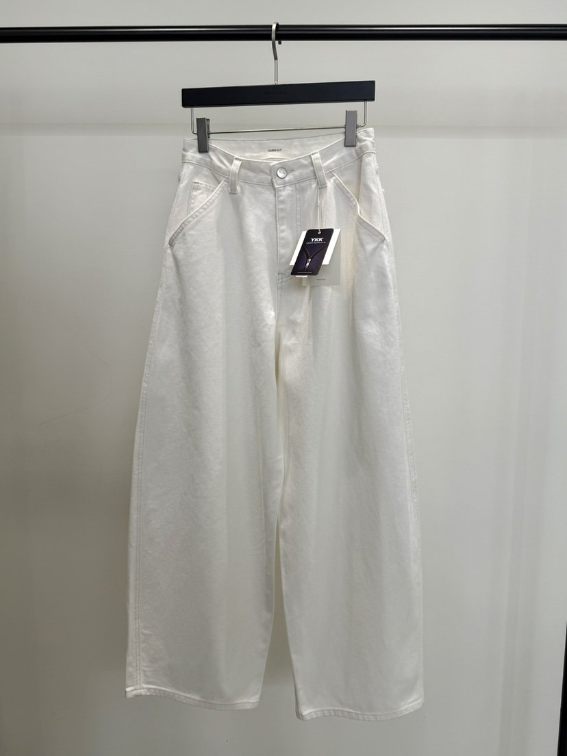 GALERIE NUIT韓國代購女士新款26春夏人氣時尚職業牛仔褲GALERIE NUIT牛仔褲