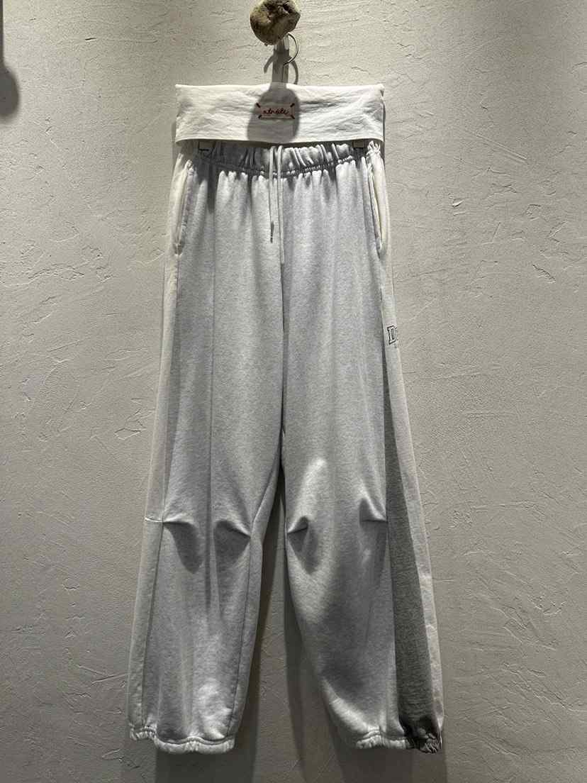 AT NOTE韓國代購女士新款推薦職業熱賣休閑褲毛圈布撞色AT NOTE休閑褲