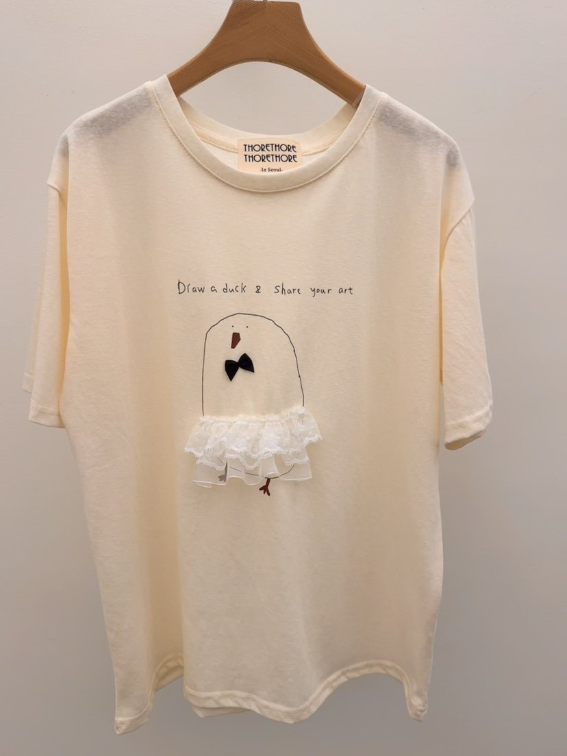 THORE韓國直郵女士新品26春夏時尚推薦職業休閑熱賣人氣T恤THORET恤