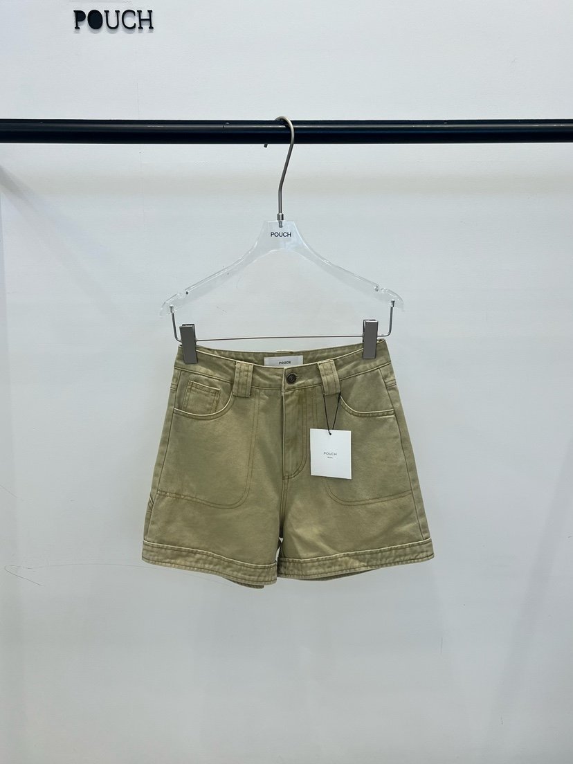 POUCH韓國直郵實拍女士新品職業26春夏推薦時尚熱賣人氣短褲POUCH短褲
