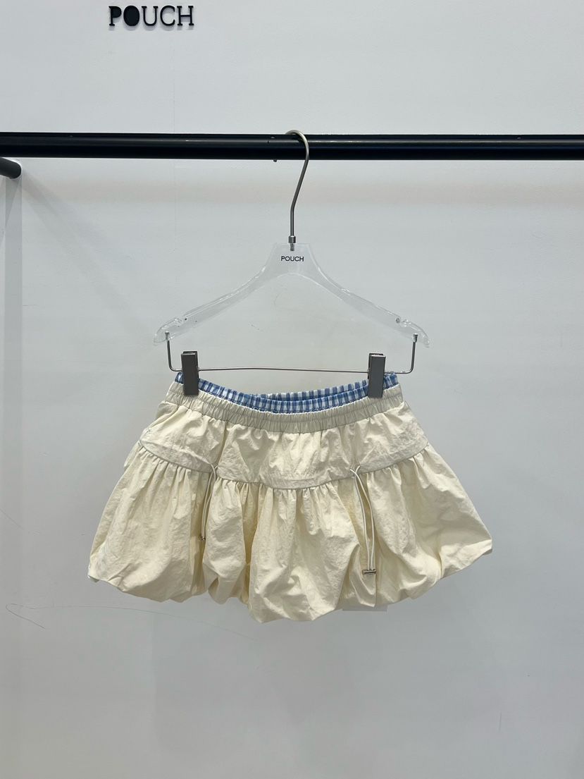 POUCH韓國東大門代購女裝新款推薦人氣職業26春夏時尚短裙POUCH短裙