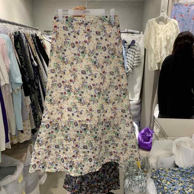 LOGROAD韓國直郵女裝新款熱賣休閑26春夏職業時尚推薦長裙LOG ROAD長裙