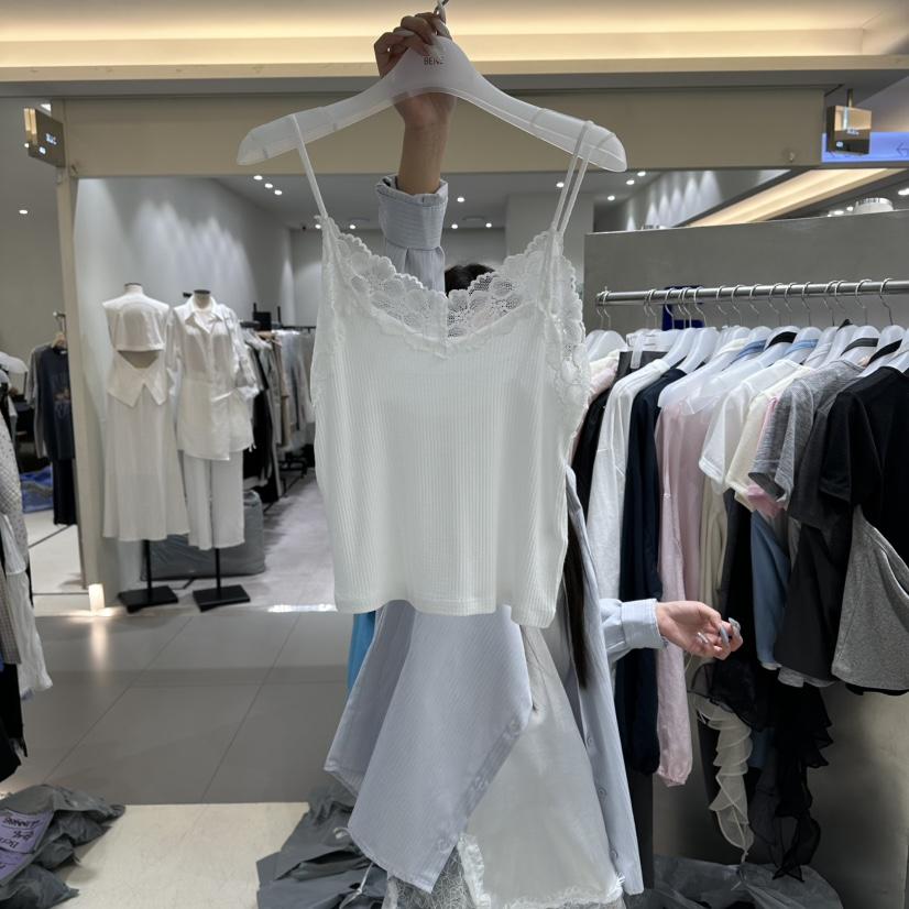 BENE韓國東大門直郵女裝新品休閑時尚熱賣26春夏吊帶背心BENE吊帶/背心