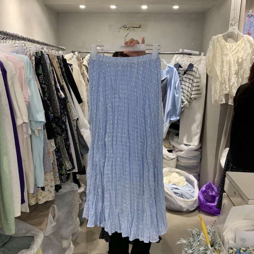 LOGROAD韓國直郵實拍女裝新品推薦熱賣時尚職業26春夏長裙LOG ROAD長裙