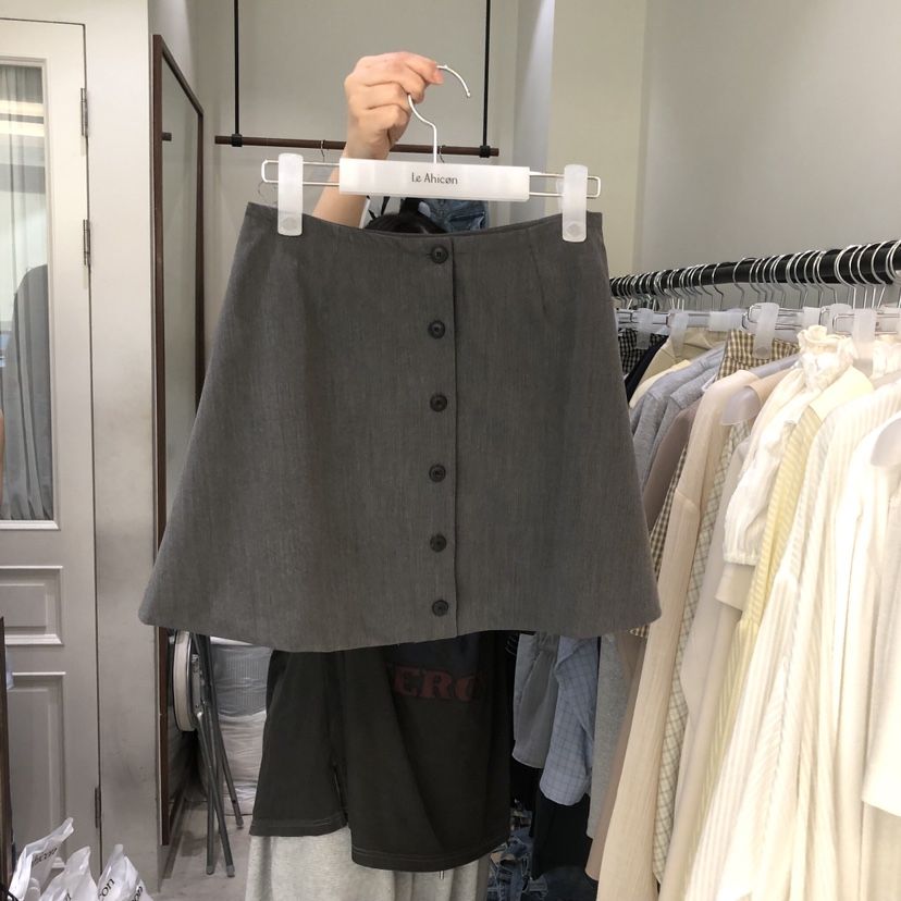 LE AHICON韓國直郵女士新款熱賣職業時尚推薦人氣休閑短裙Le Ahicon短裙