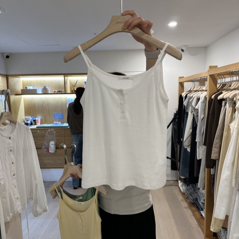 ROUNDER韓國東大門直郵女裝新品職業熱賣26春夏推薦吊帶背心ROUNDER吊帶/背心