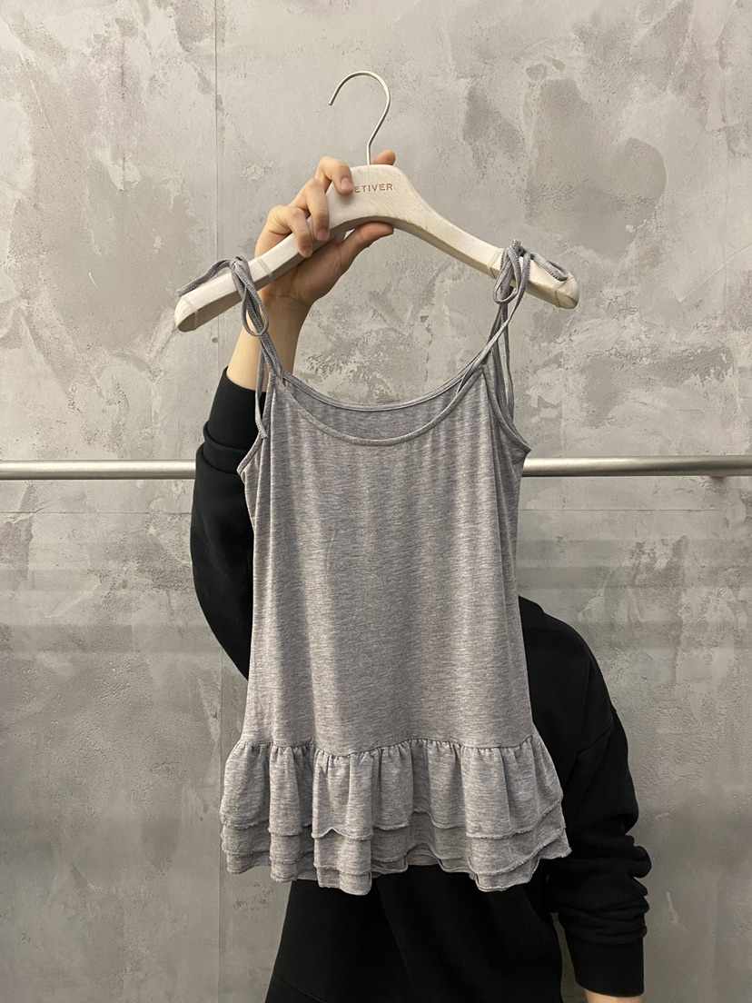 THE VETIVER-A韓國代購女裝新品人氣休閑26春夏吊帶背心VETIVER吊帶/背心