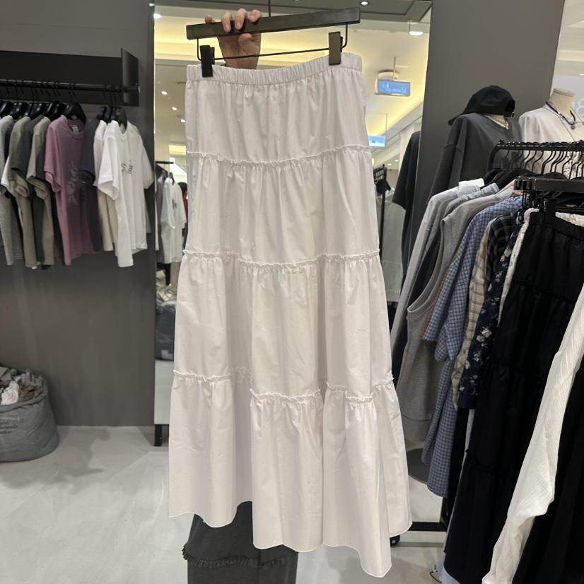 CREDITO韓國東大門直郵女裝新品休閑26春夏時尚推薦職業長裙CREDITO長裙