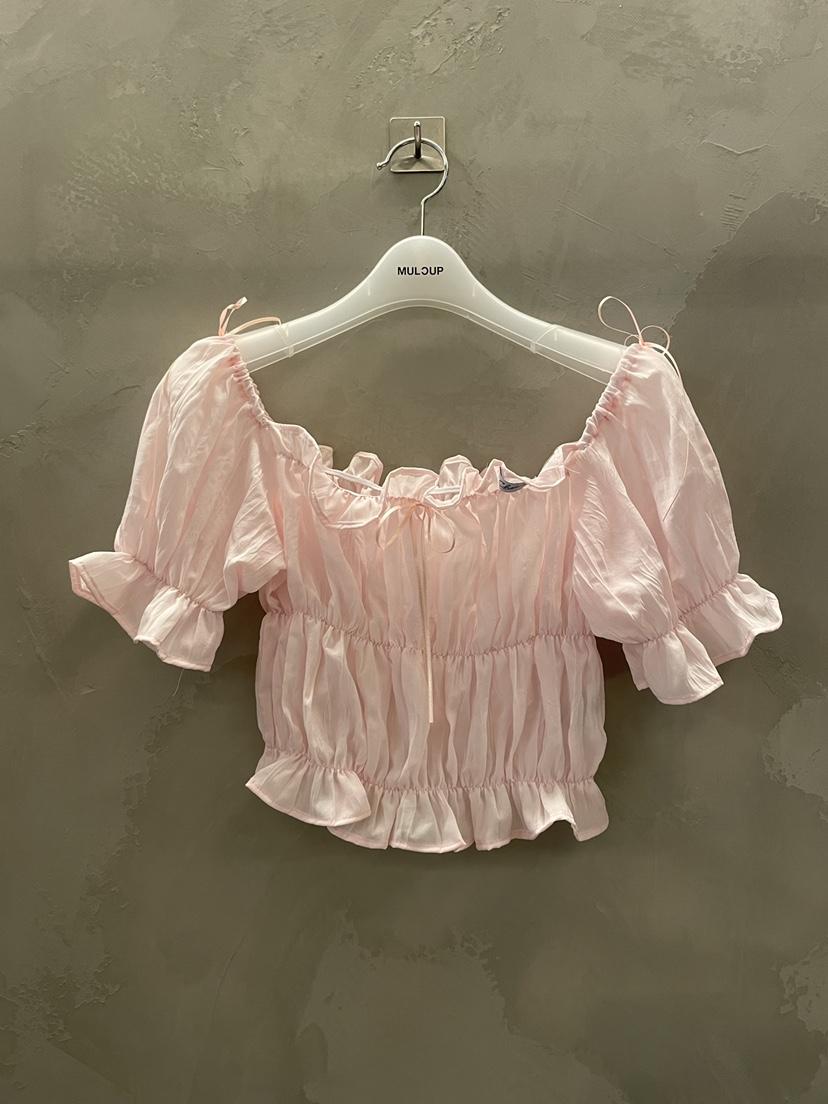 MULCUP韓國直郵實拍女士新款職業休閑26春夏人氣襯衫蕾絲衫MULCUP襯衫/蕾絲衫