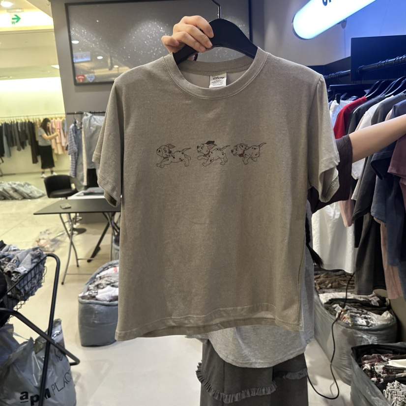 CREDITO韓國直郵女裝新款推薦休閑熱賣人氣時尚26春夏T恤CREDITOT恤