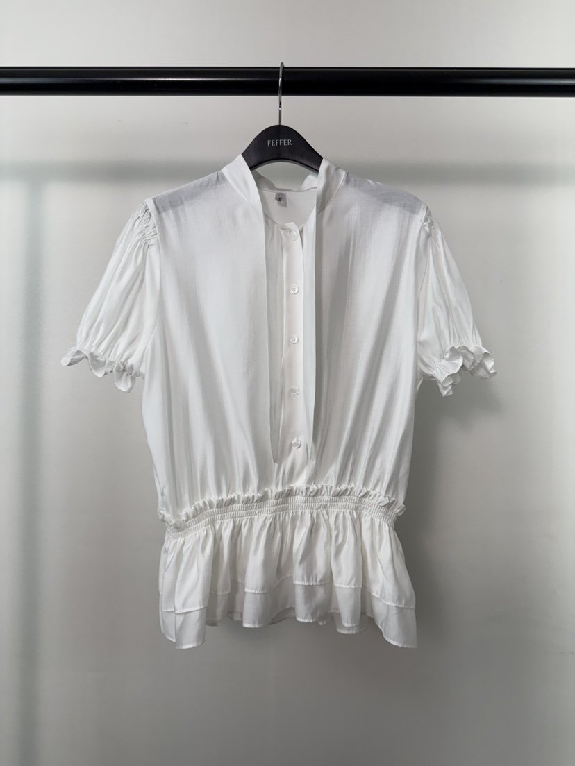 FEFFER韓國直郵女士新品時尚人氣推薦休閑26春夏襯衫蕾絲衫FEFFER襯衫/蕾絲衫