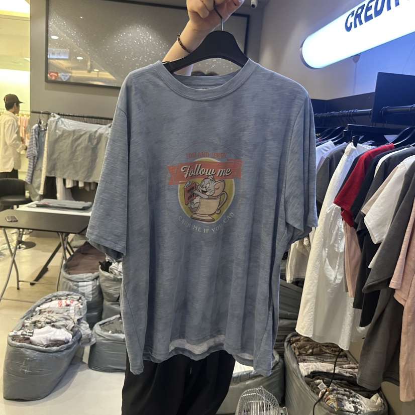 CREDITO韓國直郵女裝新款時尚人氣26春夏休閑職業熱賣T恤CREDITOT恤