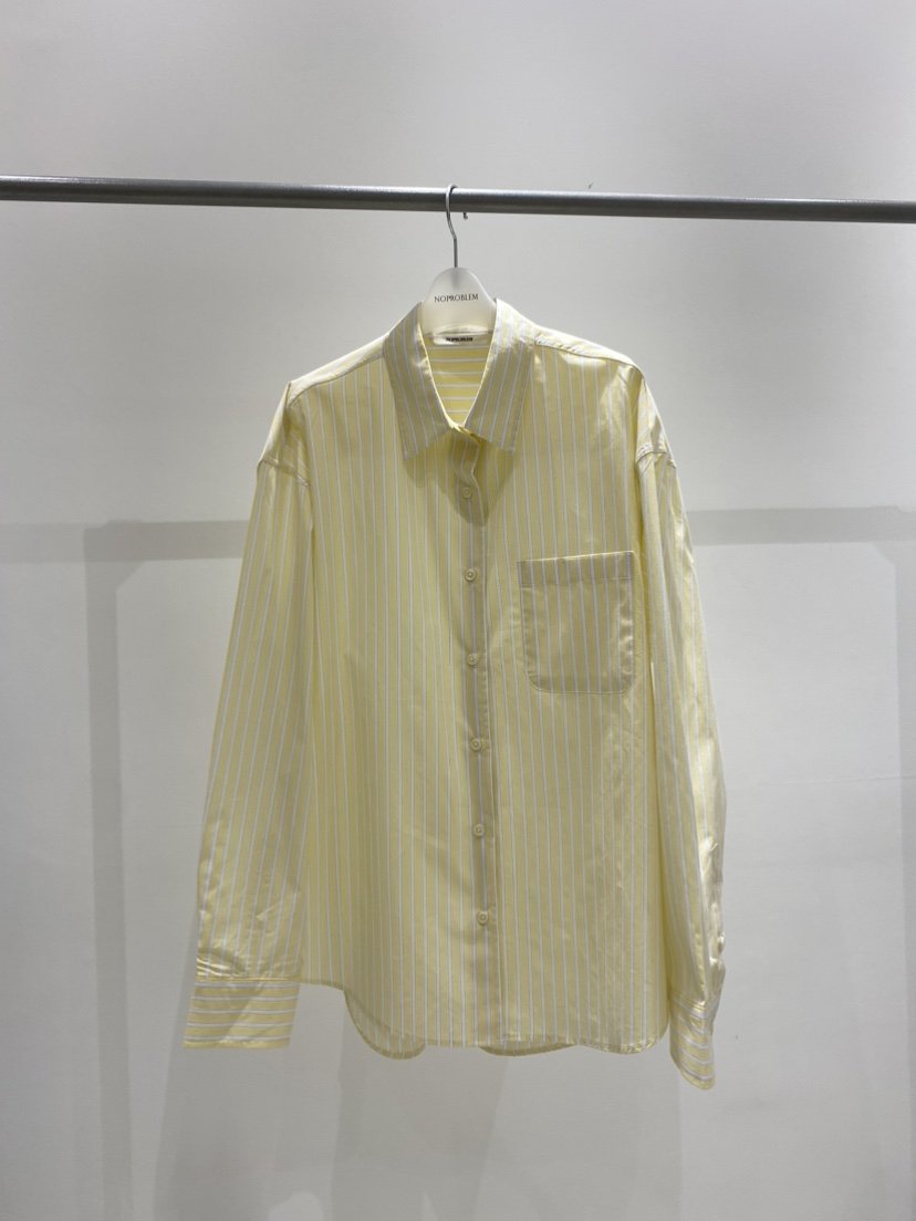 NOPROBLEM韓國東大門直郵女裝新品職業時尚襯衫蕾絲衫條紋NOPROBLEM襯衫/蕾絲衫
