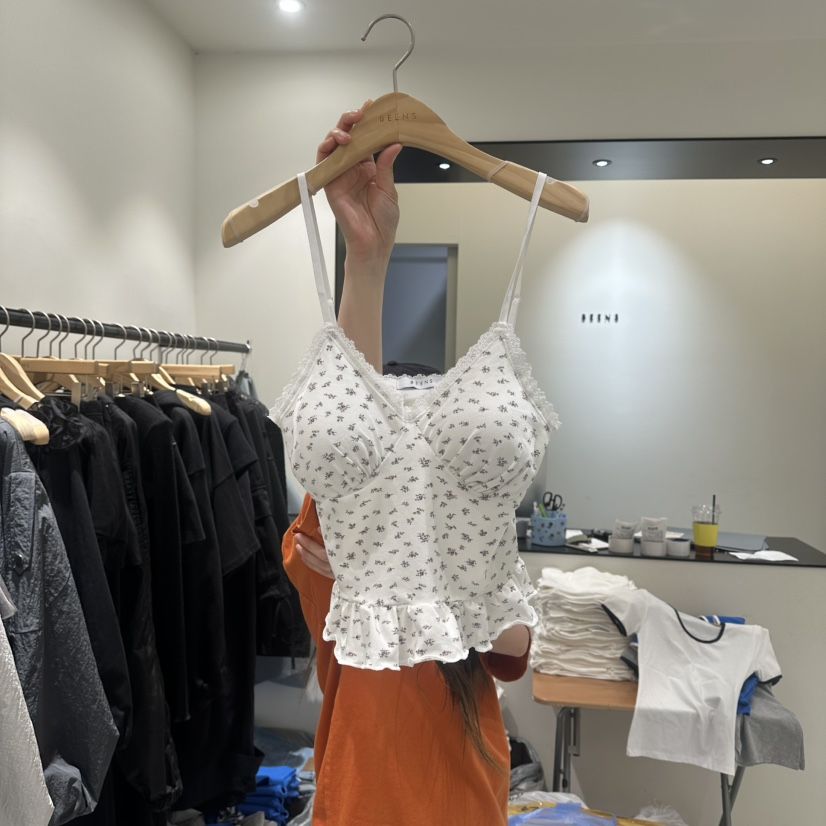 BEENS韓國直郵實拍女士新款人氣職業26春夏休閑時尚吊帶背心BEENS吊帶/背心