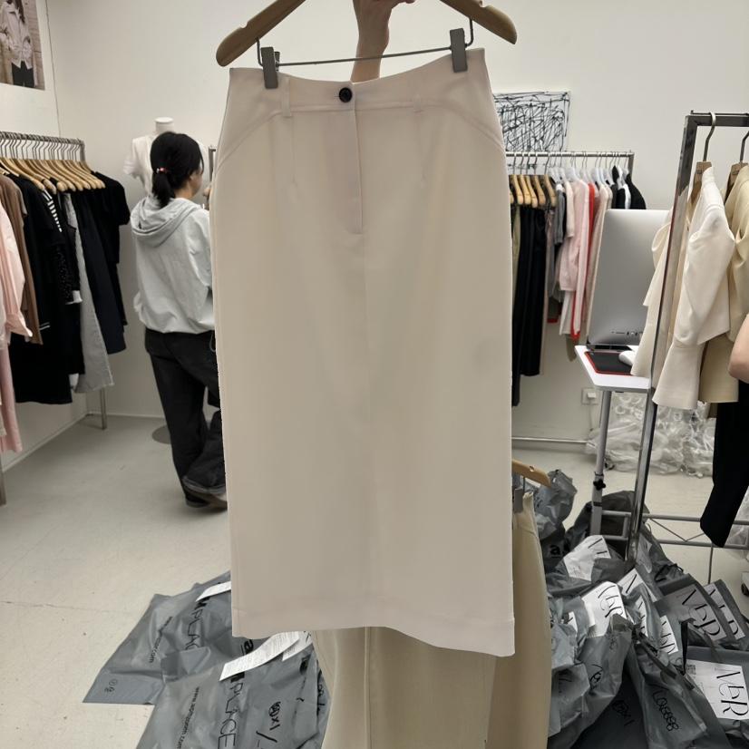 MER韓國直郵女裝新款人氣職業推薦時尚休閑熱賣26春夏長裙MER/ANGELO BIANCO長裙