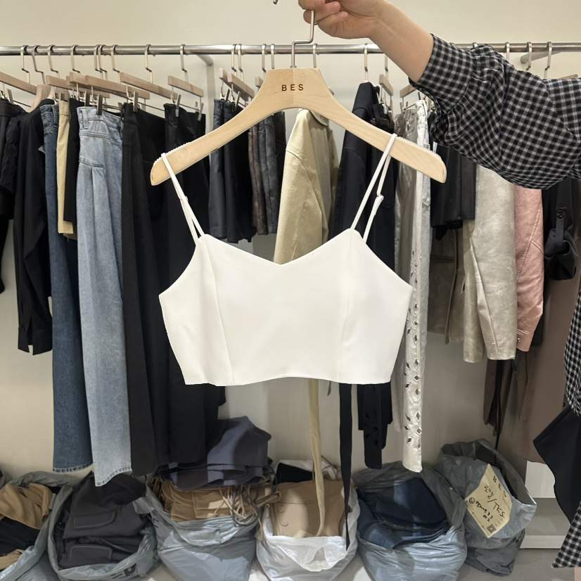 BES韓國代購女士新款推薦時尚26春夏休閑人氣熱賣吊帶背心BES SEOUL吊帶/背心