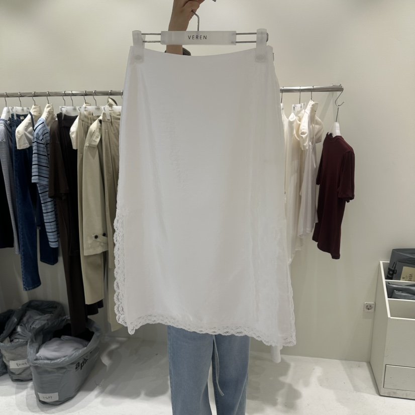 VEREN韓國代購女士新款職業26春夏推薦時尚休閑熱賣人氣長裙VEREN長裙