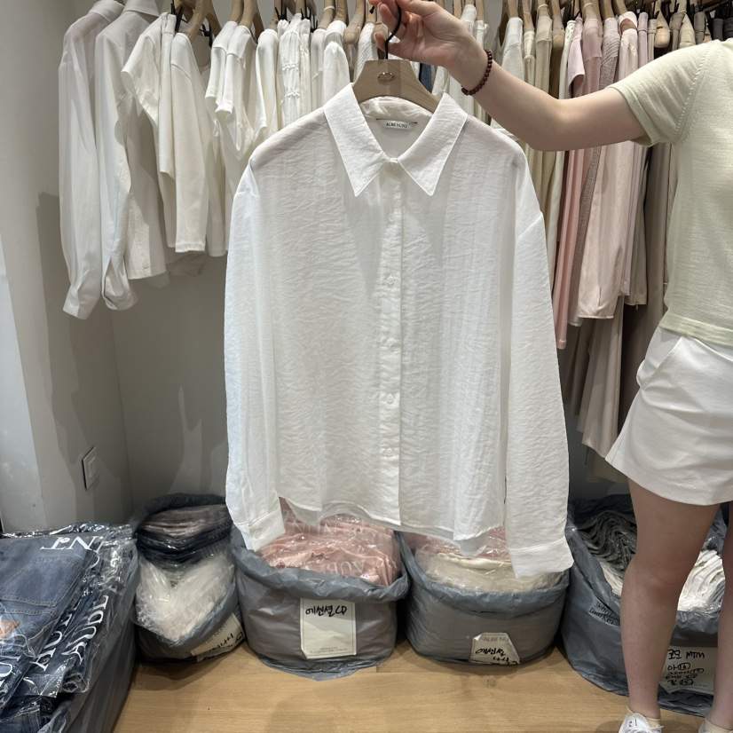 aube nunt韓國東大門代購女士新款推薦時尚26春夏襯衫蕾絲衫aube nunt襯衫/蕾絲衫