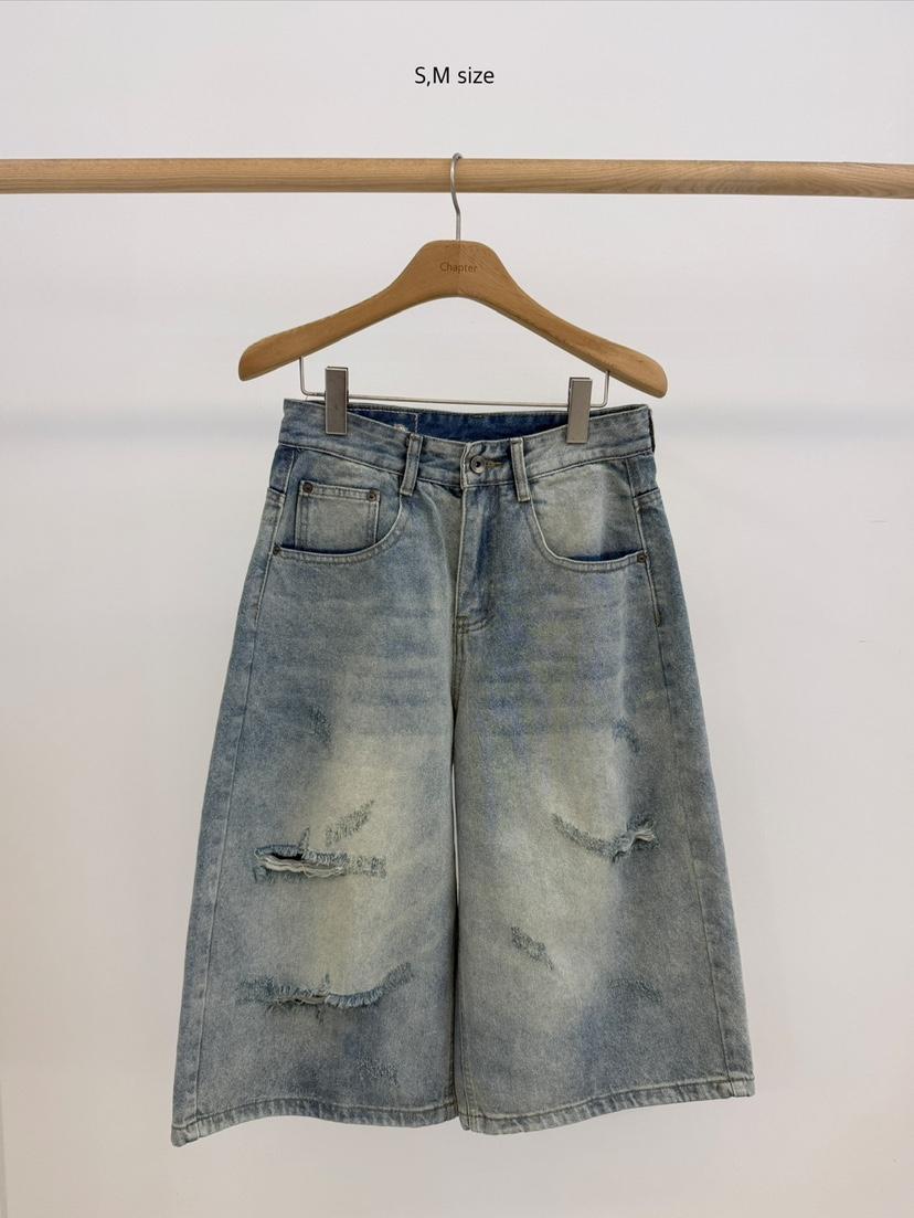 BY CHAPTER韓國東大門直郵女裝新款人氣時尚熱賣職業牛仔褲BY Chapter牛仔褲