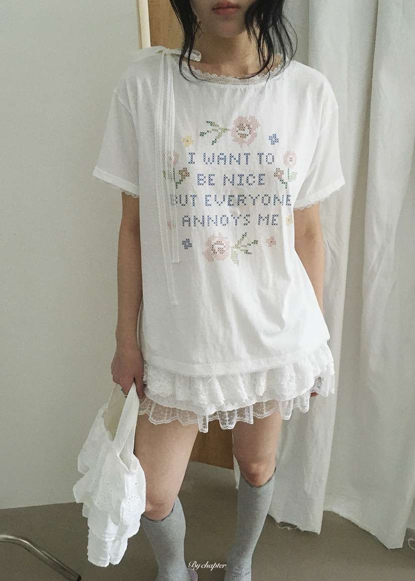 BY CHAPTER韓國東大門直郵女士新品職業休閑人氣熱賣T恤BY ChapterT恤