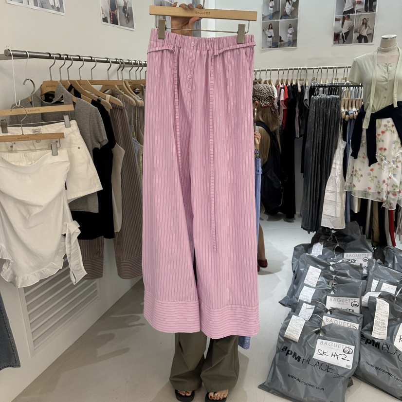 BAGUETTE-P韓國直郵女士新品推薦26春夏職業休閑時尚休閑褲BAGUETTE-P休閑褲