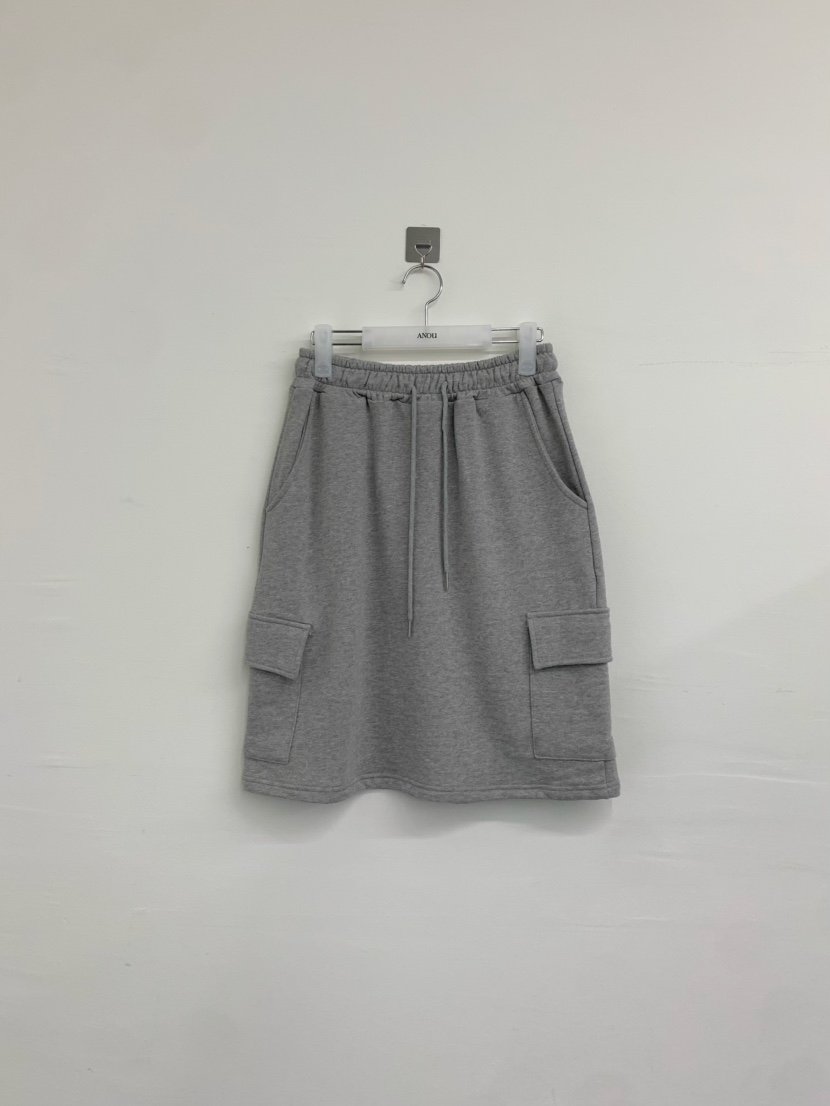 ANOU韓國直郵女士新款26春夏推薦職業人氣半身裙中短裙口袋ANOU半身裙/中短裙