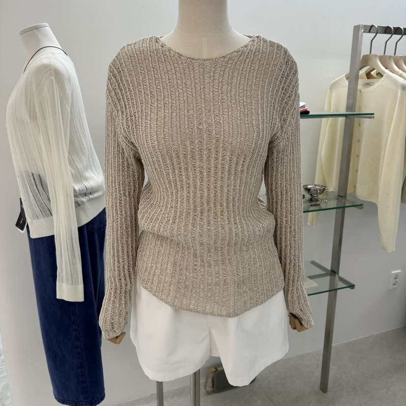 WRITTEN BY韓國直郵實拍女裝新款人氣26春夏職業針織衫柔軟WRITTEN BY針織衫