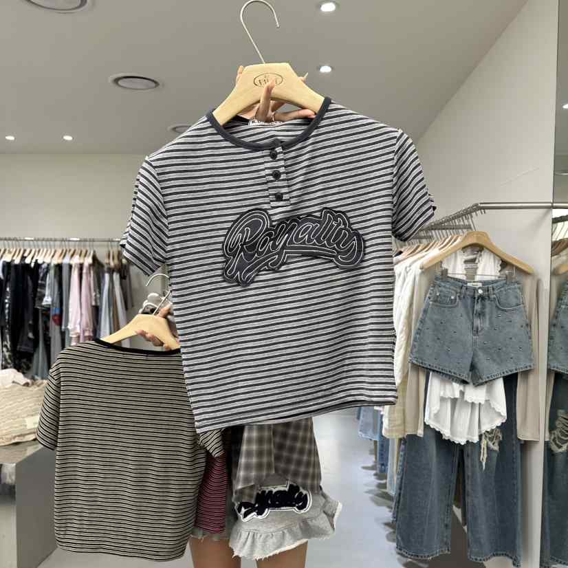 VAULT韓國東大門直郵女士新品休閑熱賣人氣26春夏職業T恤VAULTT恤