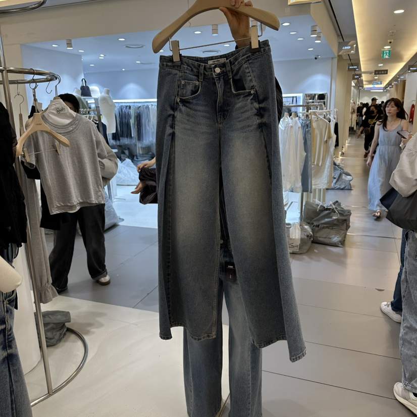 RENDER韓國東大門代購女裝新品推薦26春夏休閑熱賣牛仔褲RENDER牛仔褲