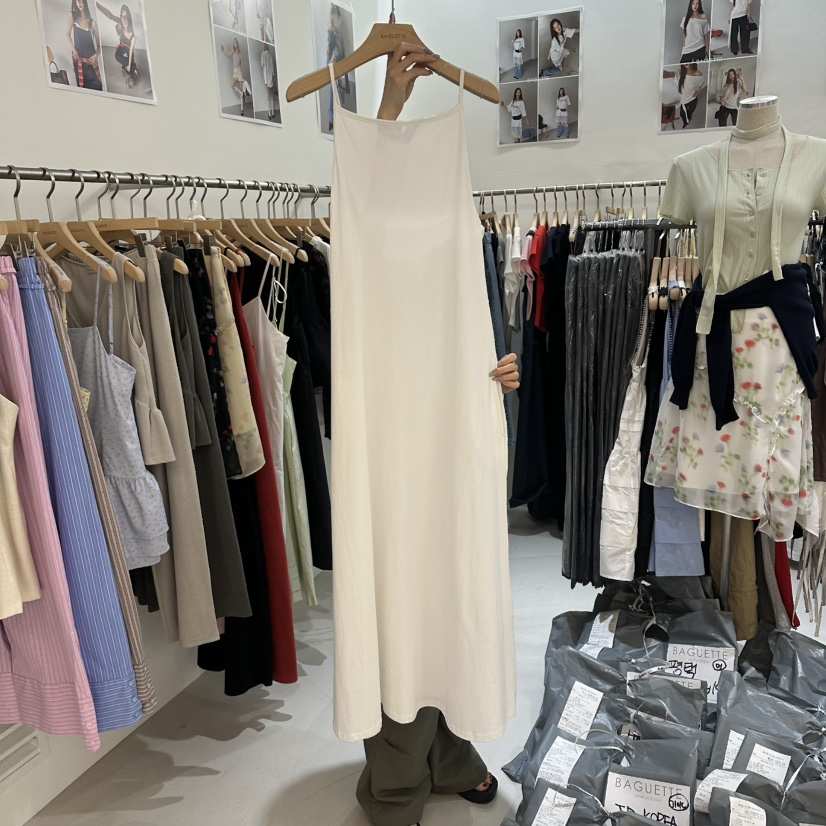 BAGUETTE-P韓國東大門代購女士新款人氣時尚職業連衣裙長款BAGUETTE-P連衣裙