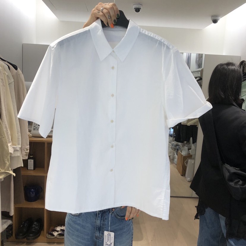 THE STARDUST韓國直郵實拍女裝新款休閑推薦職業襯衫蕾絲衫THE STARDUST襯衫/蕾絲衫