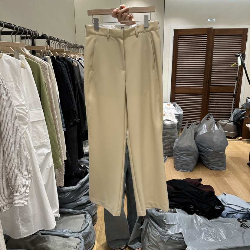 GILLI韓國直郵實拍女裝新款職業熱賣休閑26春夏人氣休閑褲GILLI休閑褲