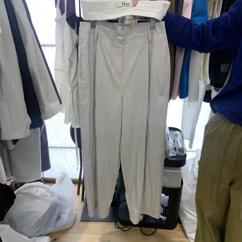 FLAT韓國東大門直郵女士新品職業26春夏休閑推薦熱賣休閑褲FLAT休閑褲