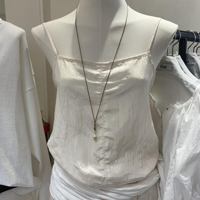 FLAT韓國直郵女裝新款熱賣人氣時尚職業休閑推薦吊帶背心FLAT吊帶/背心