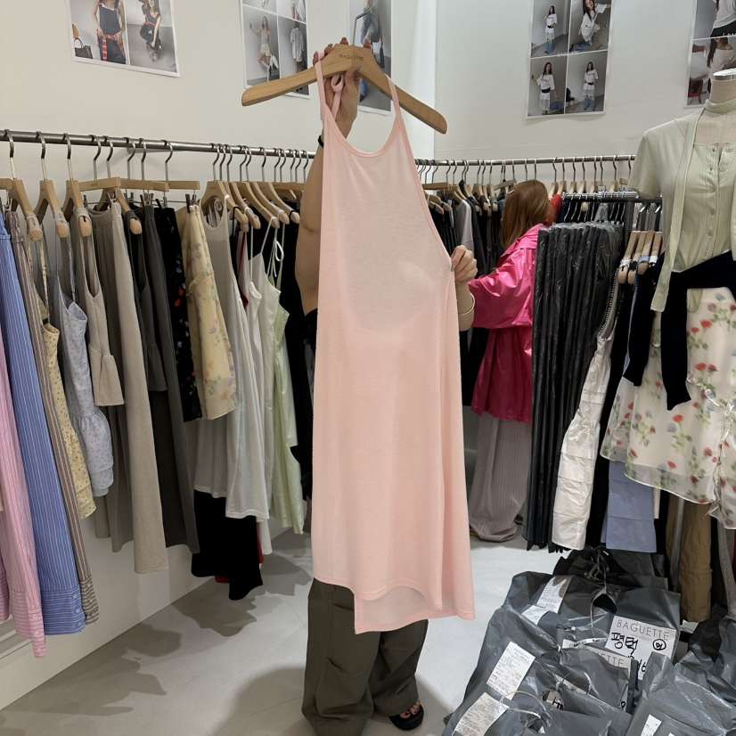 BAGUETTE-P韓國代購女裝新品推薦人氣休閑連衣裙不含項鏈BAGUETTE-P連衣裙
