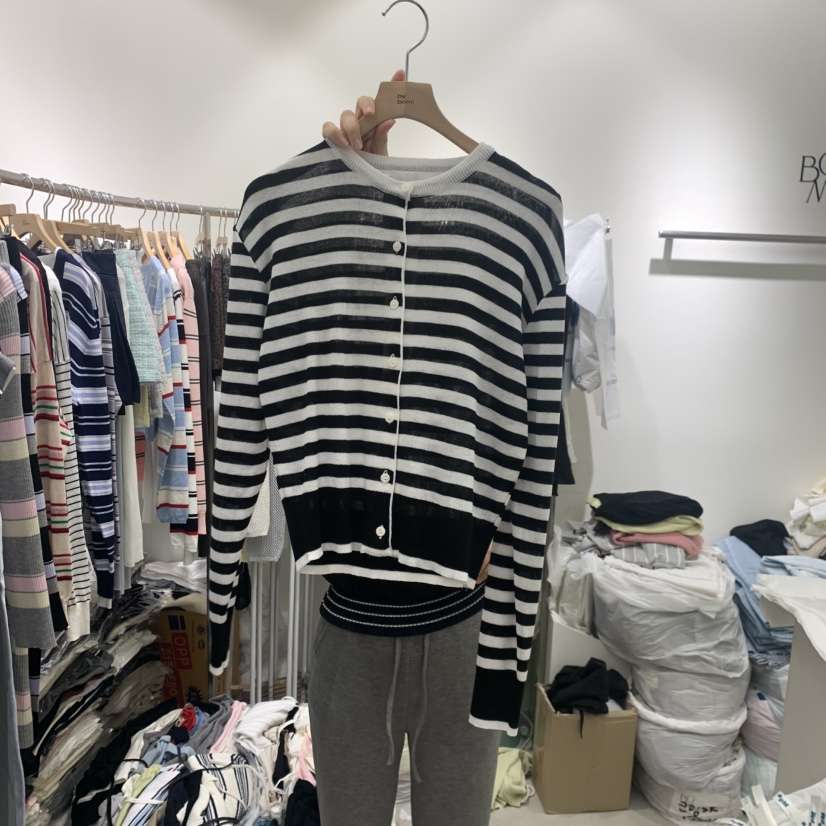 BY BOMI韓國代購女裝新品休閑熱賣人氣26春夏推薦針織衫BY BOMI針織衫