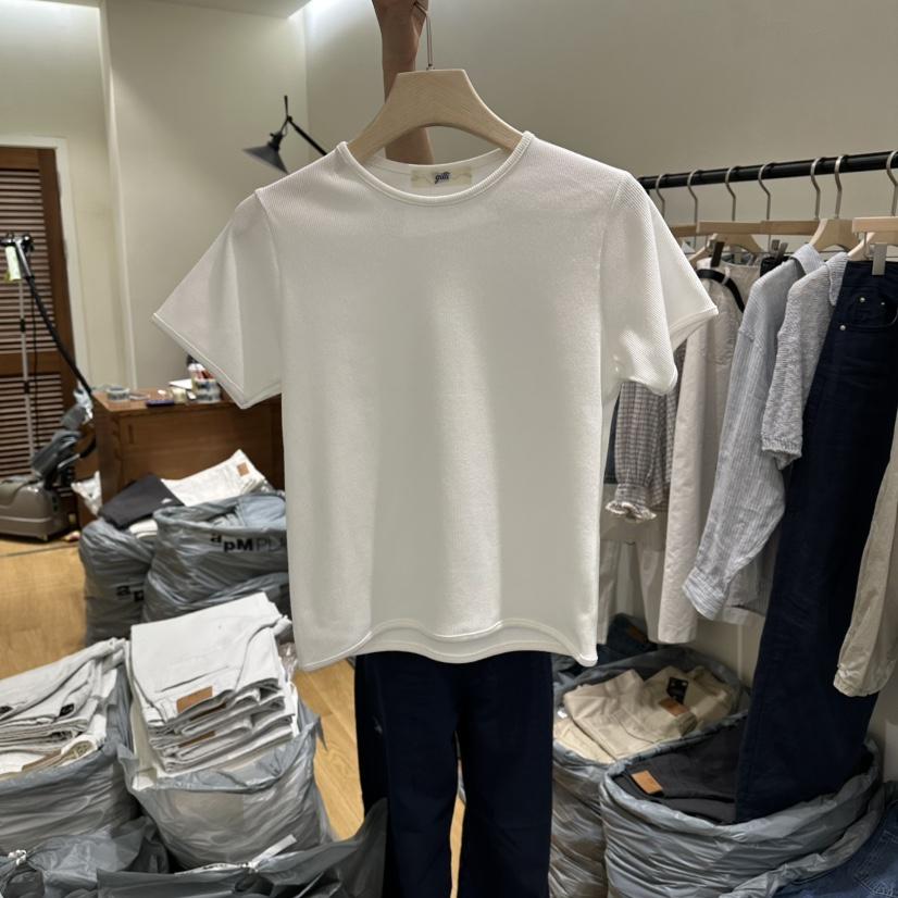 GILLI韓國直郵女士新品推薦時尚熱賣人氣職業26春夏休閑T恤GILLIT恤
