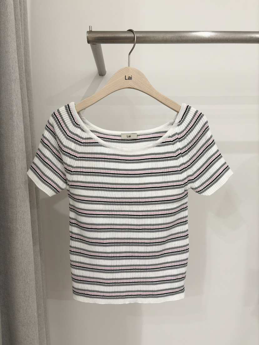 LAI韓國直郵女士新品熱賣人氣休閑26春夏時尚推薦職業T恤LaiT恤