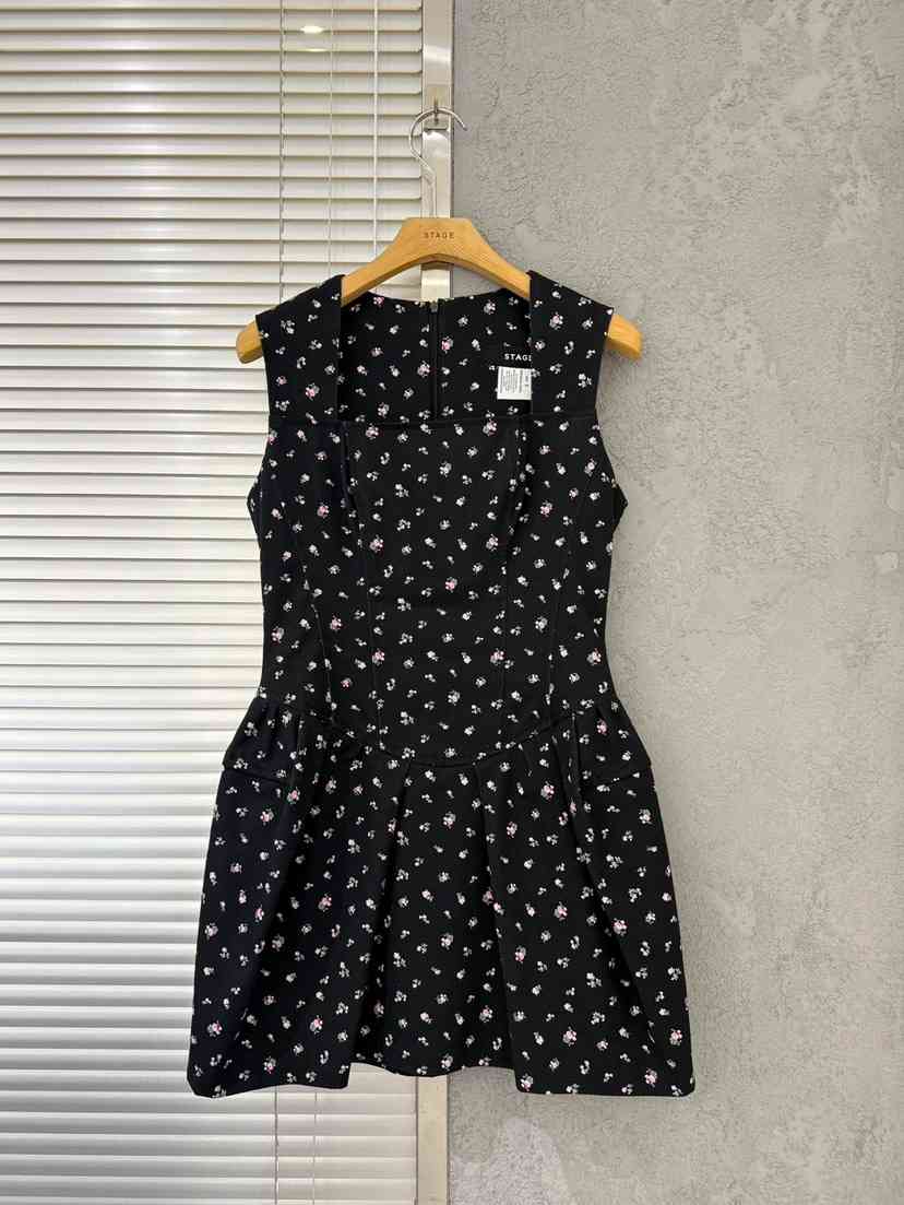 STAGE韓國代購女士新款真品時尚26春夏休閑推薦熱賣連衣裙STAGE連衣裙