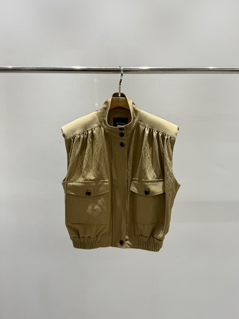 STAGE韓國直郵女裝新款時尚休閑26春夏職業熱賣真品人氣馬甲STAGE馬甲